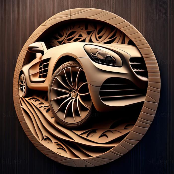 3D model Mercedes Benz Vision SLR (STL)